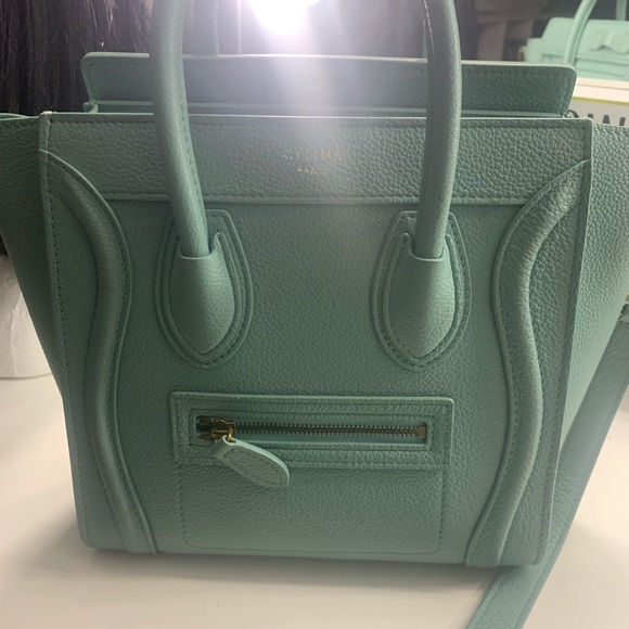 celine nano green